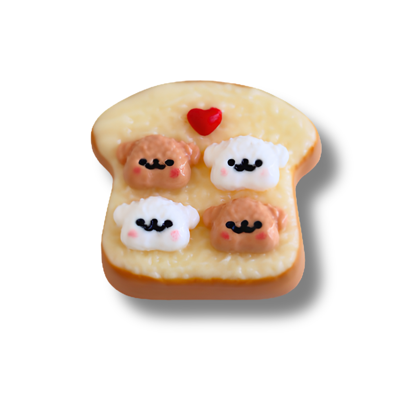 Animal Friends Toast Taba Squishy