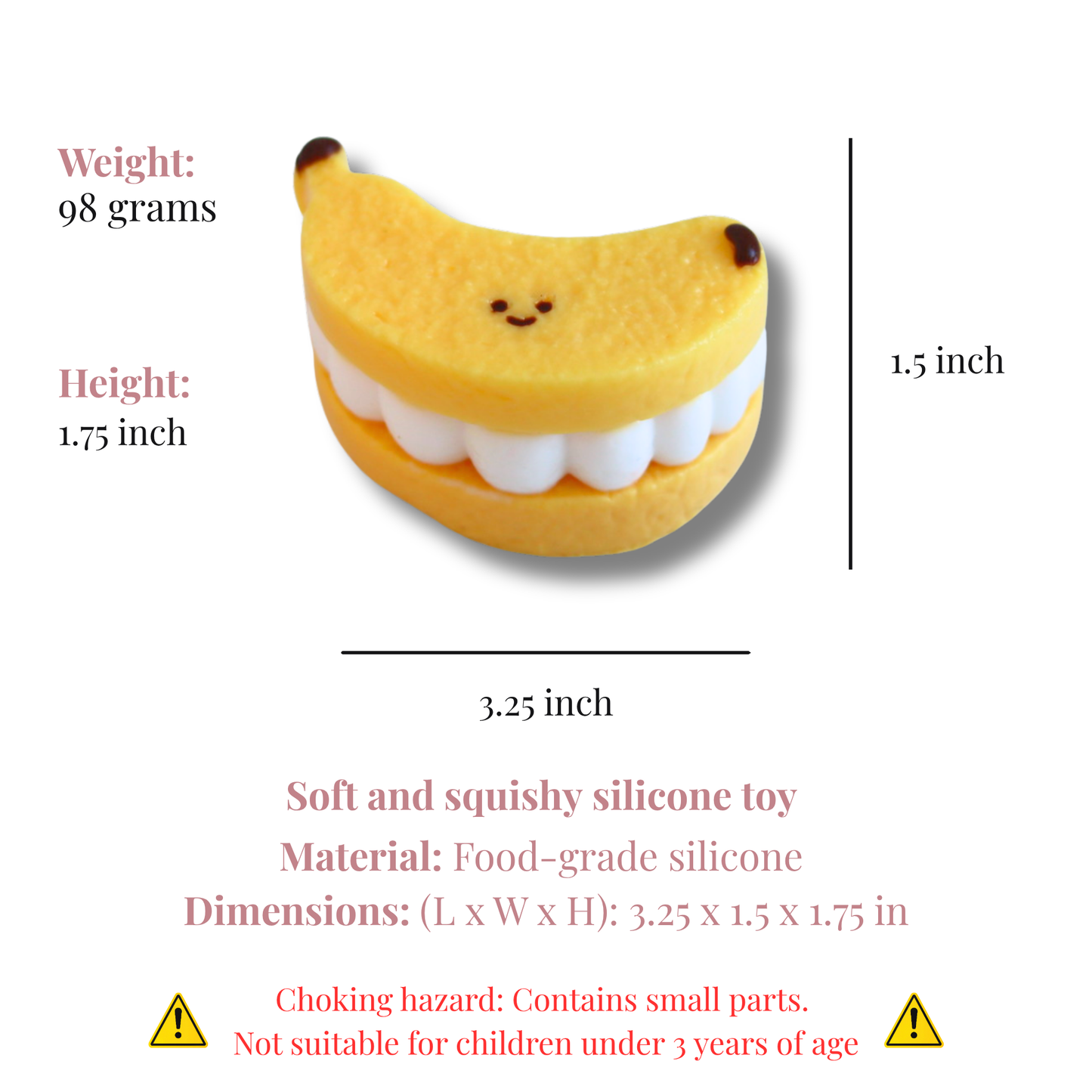 Creamy Banana Taba Squishy