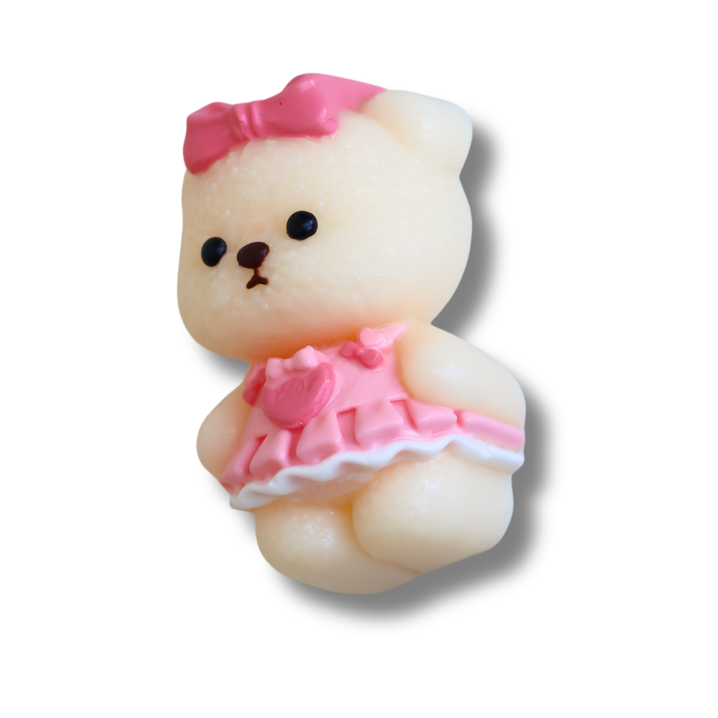 Squishy Taba Ourson Rose Bonbon