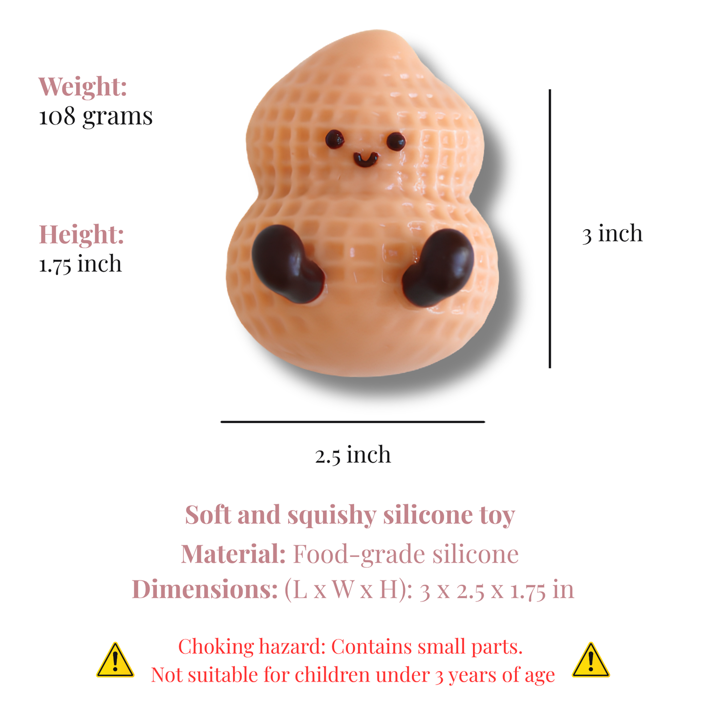 Peanut Taba Squishy