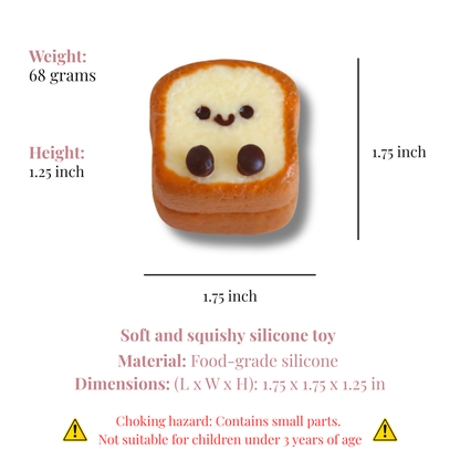 Mini Toast Taba Squishy