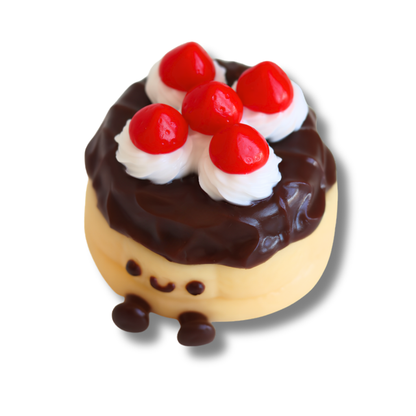 Chocolate Strawberry Cake Taba Squishy