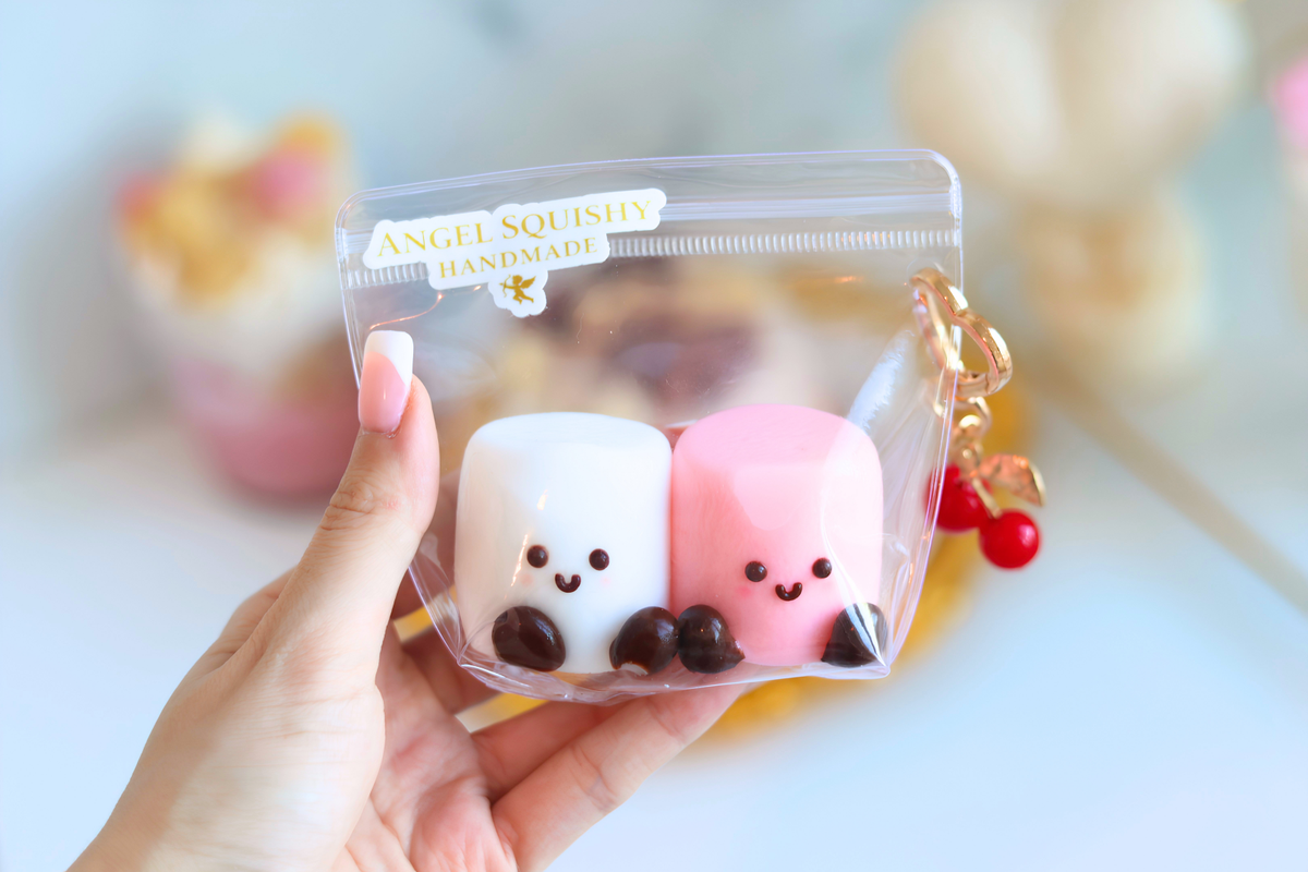 Marshmallow Duo Taba Squishy
