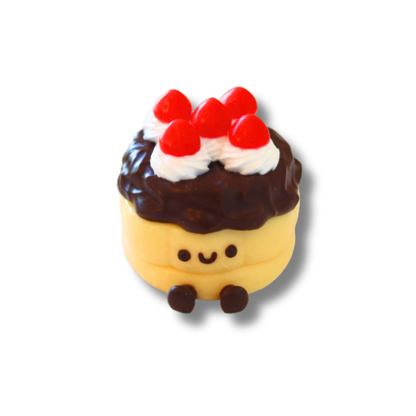 Mini Chocolate Strawberry Cake Taba Squishy