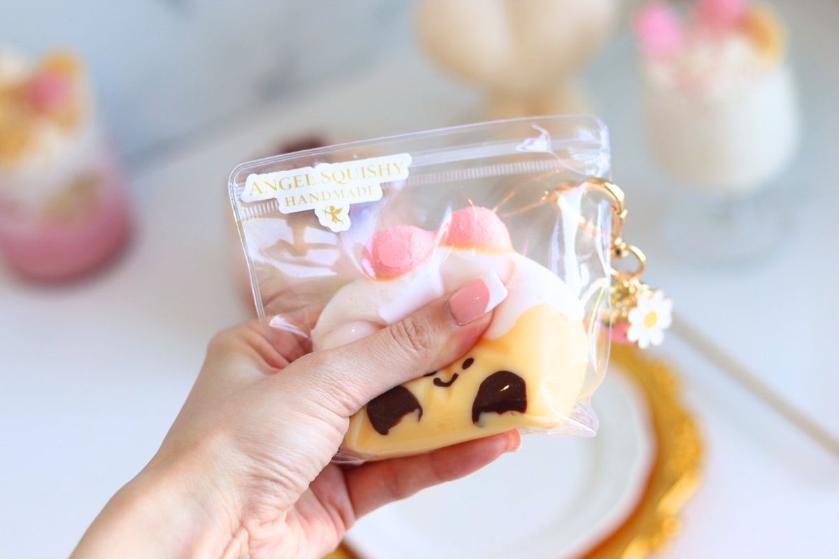Strawberry Mochi Taba Squishy
