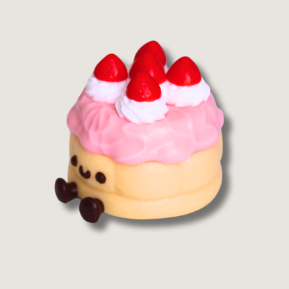 Strawberry Cake Taba Squishy