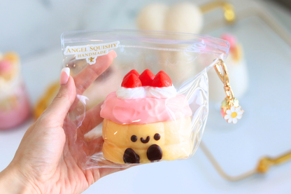 Strawberry Cake Taba Squishy