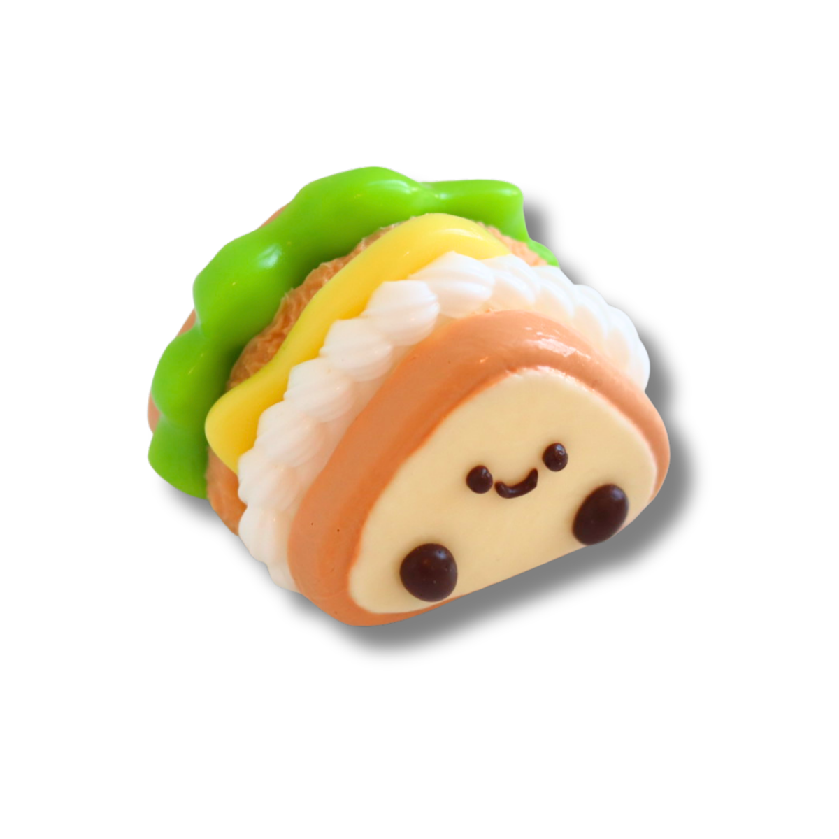 Fluffy Cream Sandwich Taba Squishy