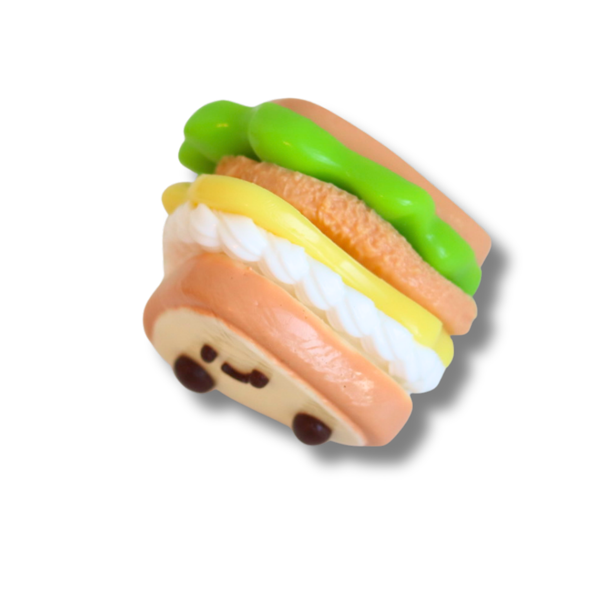 Fluffy Cream Sandwich Taba Squishy