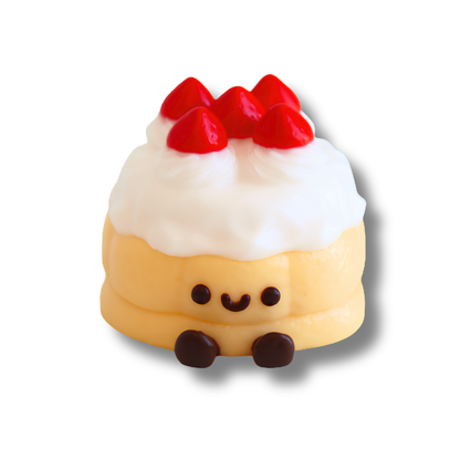 Vanilla Strawberry Cake Taba Squishy