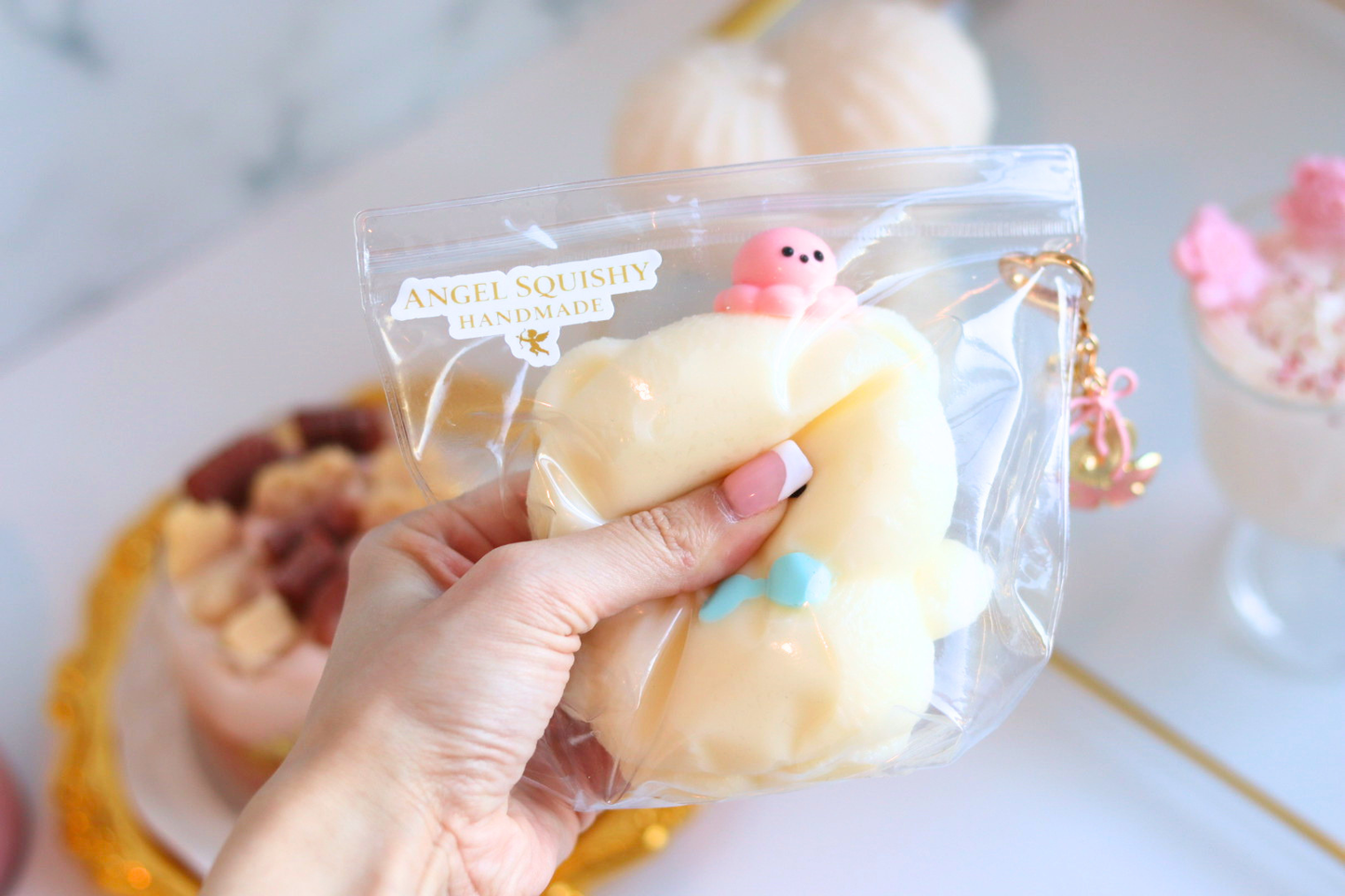 Cloud Bear & Octopus Taba Squishy