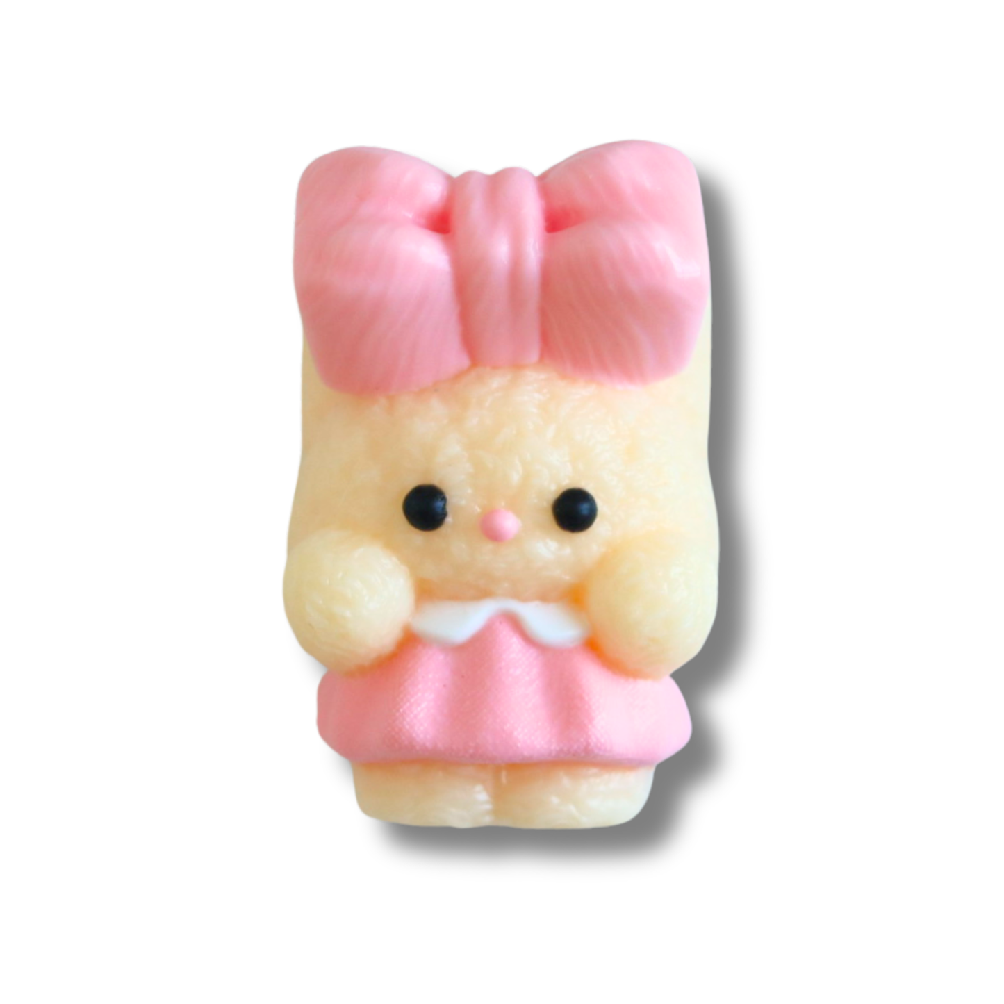 Pink Bow Bunny Taba Squishy