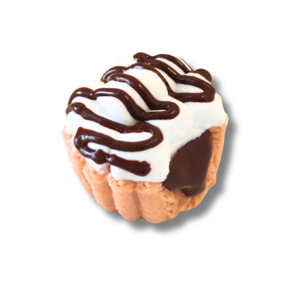 Chocolate Marshmallow Cupcake Taba Squishy