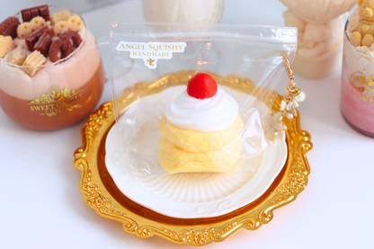Strawberry Pancake Taba Squishy