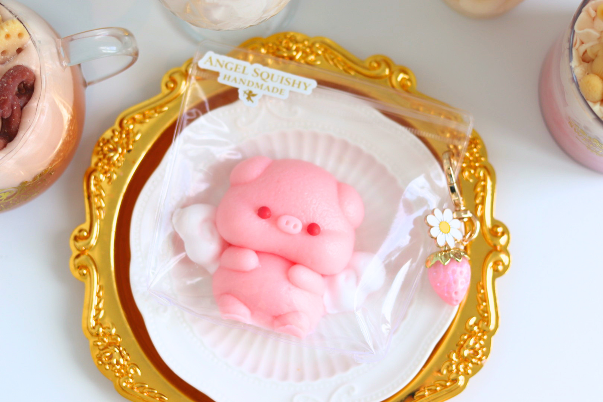 Angel Piggy Taba Squishy