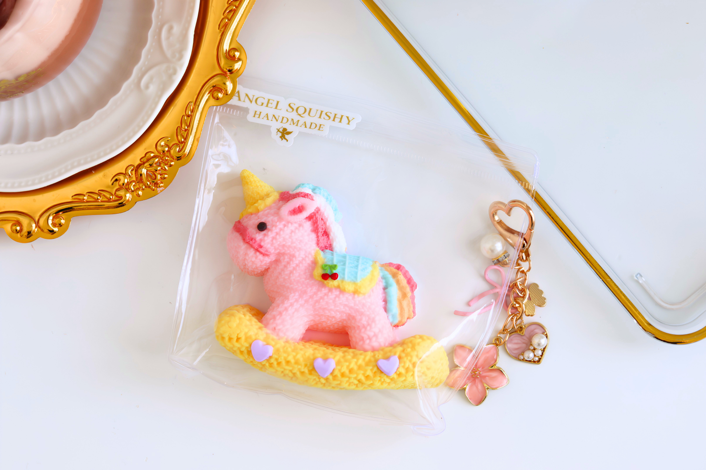 Rainbow Unicorn Taba Squishy