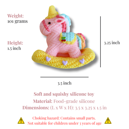 Rainbow Unicorn Taba Squishy