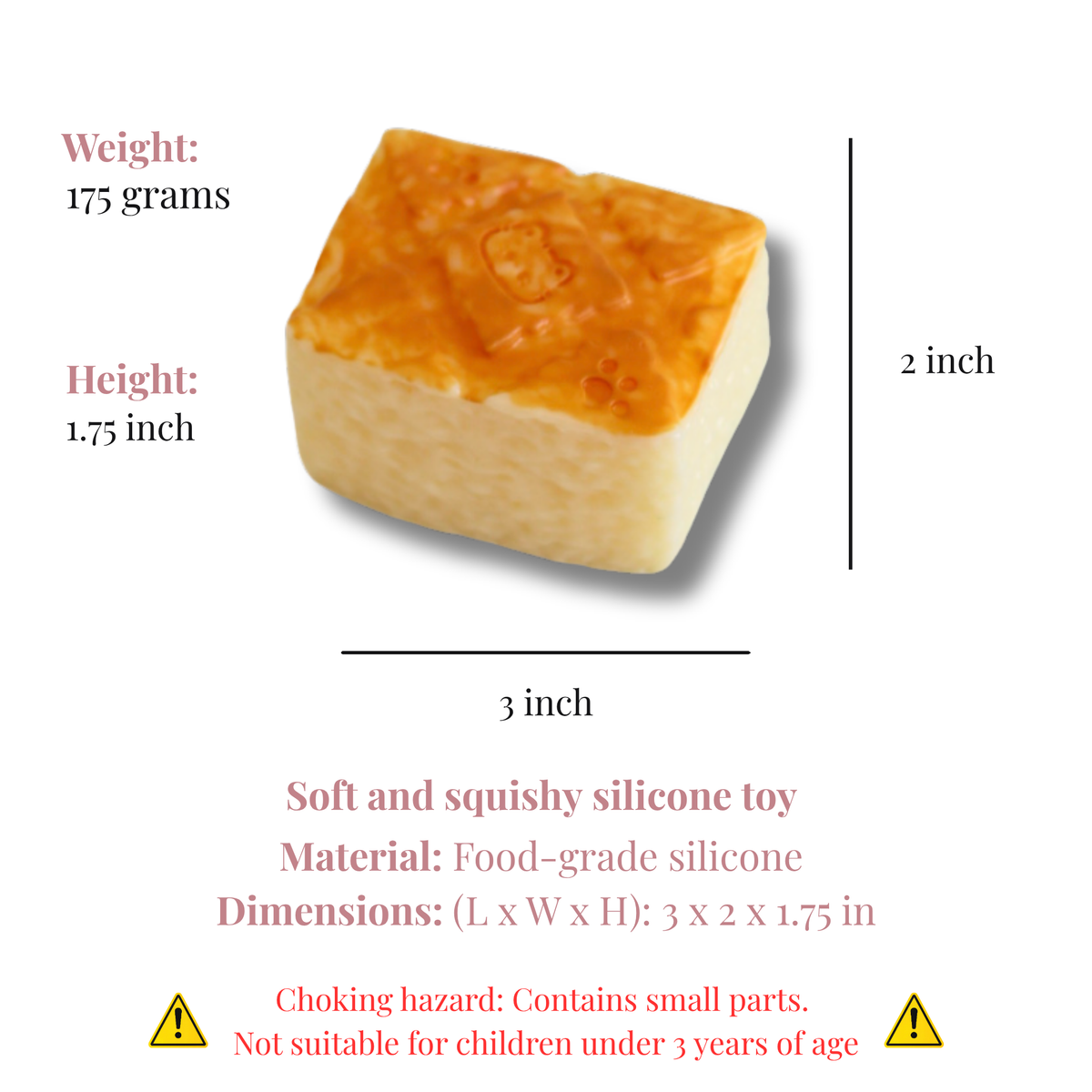 Cat Bread Loaf Taba Squishy